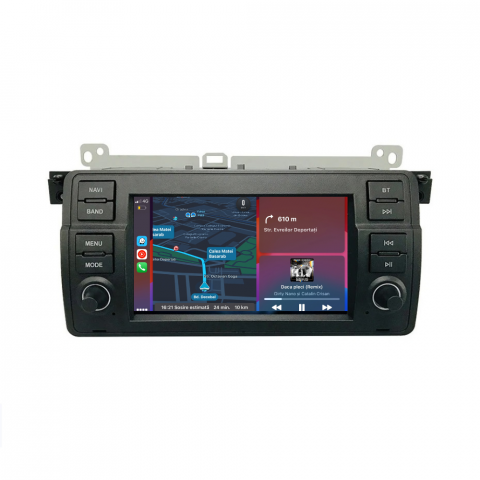 75 (1999-2005) - Navigatie Bmw seria 3 E46 (1998-2006), 4GB RAM 64GB, ecran 7 inch
