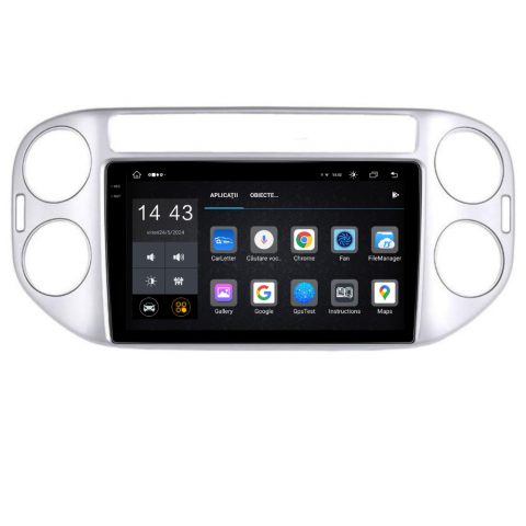 Navigatie Volkswagen Tiguan 2011-2016, Android 13,Ecran 2K, 4GB RAM 64GB, Octa Core, carplay /android auto [7]
