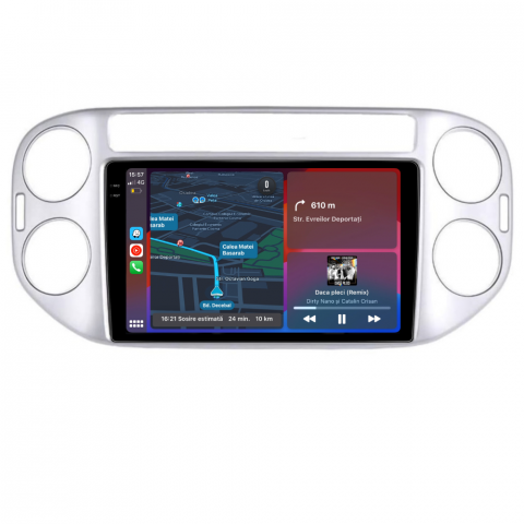 Navigatie Volkswagen Tiguan 2011-2016, Android 13,Ecran 2K, 4GB RAM 64GB, Octa Core, carplay /android auto [1]