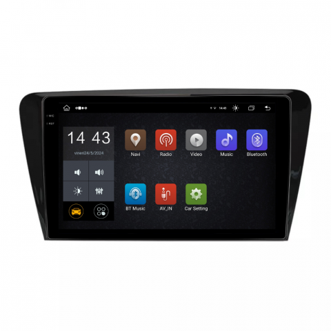 Navigatie Skoda Octavia 3 2013-2018, Android 13,Ecran 2K, 4GB RAM 64GB, Octa Core, carplay /android auto [1]