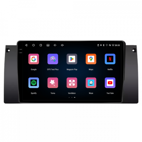 Navigatie Bmw Seria 5 E39 (1995-2004), Android, Ecran 9 inch, 2GB RAM 32GB [2]