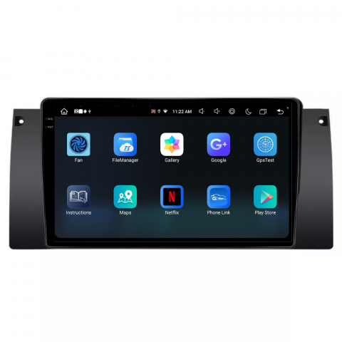 Navigatie Bmw Seria 5 E39 (1995-2004), Android, Ecran 9 inch, 8GB RAM 256GB, 8-core [4]