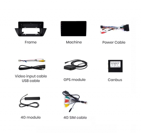 Navigatie BMW X1 E84 (2009-2015), Android, Ecran 10 inch, 8GB RAM 256GB, 8-core [9]