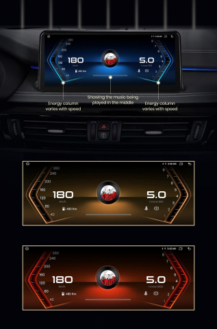 Navigatie Bmw X1 E84 (2009-2015), Android, 4GB 64GB, ecran 10.25 inch, sistem CIC [7]