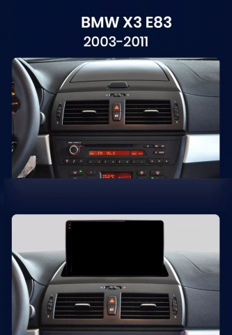 Navigatie BMW x3 E83, android 12, 1GB RAM 32GB [3]