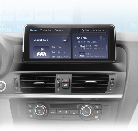 Navigatie BMW X3 F25 (2011-2012), Android, 4GB RAM 64GB, Ecran 10.25 inch, 8-core, sistem CIC [4]