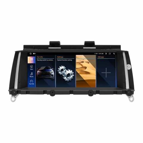 X3 F25 (2011-2017) - Navigatie BMW X3 F25 (2011-2012), Android, 4GB RAM 64GB, Ecran 8.8 inch, 8-core, sistem CIC