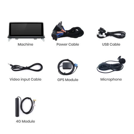 Navigatie Bmw X6 E71 (2006-2008), 4GB RAM 64GB, Ecran 12.3 inch, 8-core, sistem CCC [7]