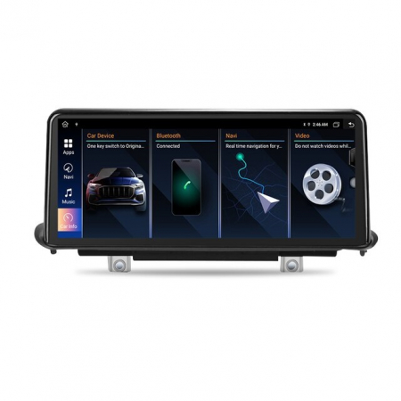 X5 F15 F85 (2013-2018) - Navigatie Bmw X5 F15 (2013-2017), Android, 4GB RAM 64GB, 8-core, sistem NBT