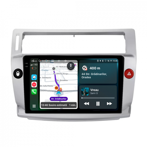 C4 (2004-2009) - Navigatie Citroen C4 (2004-2009), Ecran 9 inch, 2GB RAM, 32GB