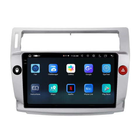 Navigatie Citroen C4 (2004-2009), Ecran 2K, 8GB RAM, 256GB, 8-core [7]