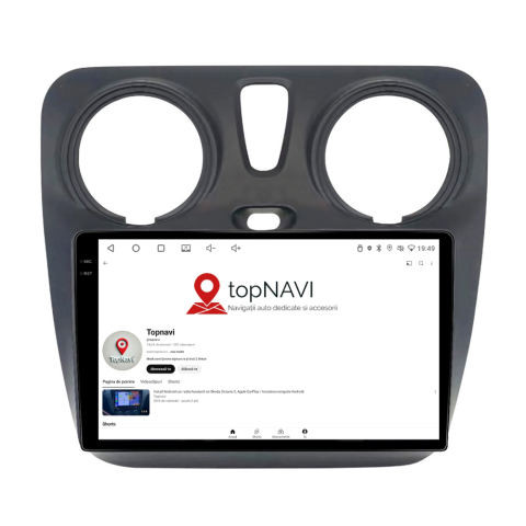 Navigatie Dacia Dokker (2012-2020), Android, Ecran 9 inch 2K, 12GB RAM 256GB, 8-core [4]