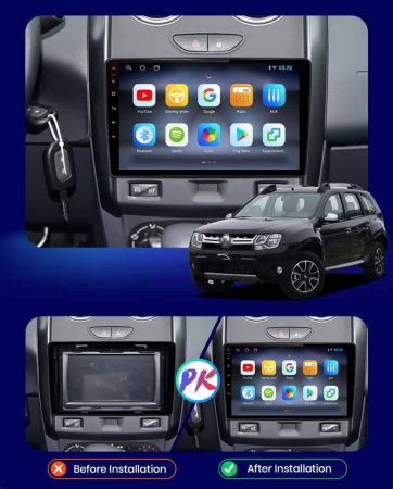 Navigatie Dacia Duster (2012-2019), Ecran 9 inch, 6GB RAM 128GB, 8-core [5]