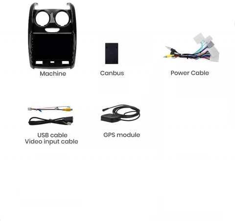 Navigație Dacia Duster (2012-2019), Android, Ecran 9 inch, 4GB RAM 64GB, 4-core [7]