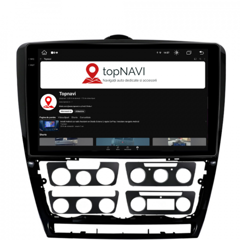 Navigatie Skoda octavia 2 2008-2013, Android 13,Ecran 2K, 4GB RAM 64GB, Octa Core, carplay /android auto [5]