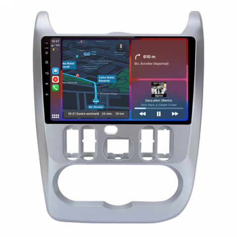 Duster (2010-2020) - Navigatie Dacia Duster (2010-2013), Android, 1GB RAM 32GB, ecran 9 inch