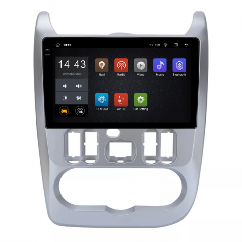 Navigatie Dacia Logan 1 2009-2013, Dacia Sandero 1 2009-2013,Duster 2010-2013, Android 13,Ecran 2K, 4GB RAM 64GB, Octa Core, carplay /android auto [3]