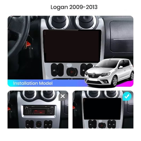 Navigatie Dacia Logan 1 2009-2013, Dacia Sandero 1 2009-2013,Duster 2010-2013, Android 13,Ecran 2K, 8GB RAM 256GB, Octa Core, carplay /android auto [2]