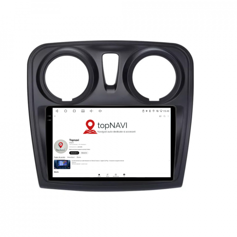 Navigatie Dacia Logan 2 (2012-2019), Ecran 9 inch, 6GB RAM 128GB, 8-core [2]