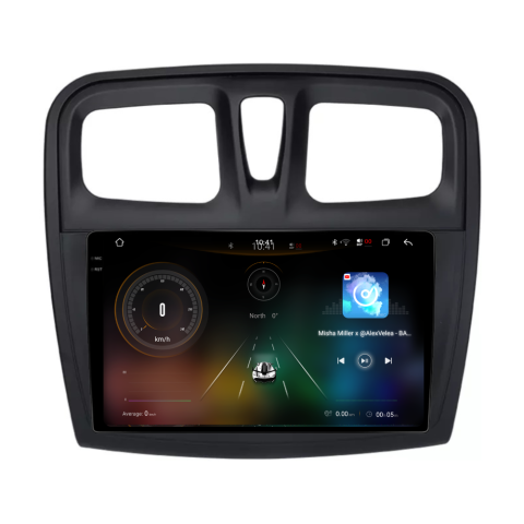 Navigatie Dacia Logan 2 (2012-2020), Android, Ecran 9 inch 2K, 12GB RAM 256GB, 8-core [2]
