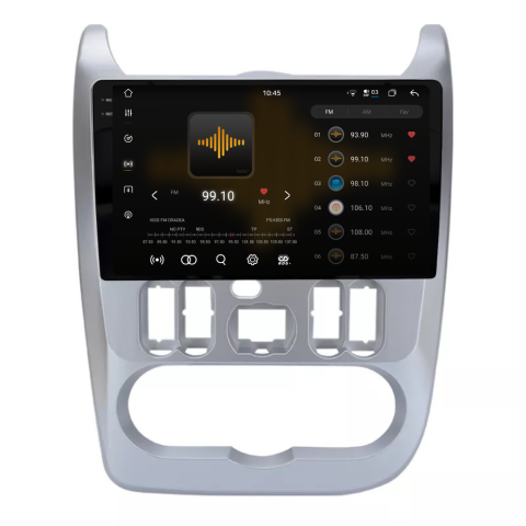 Navigatie Dacia Sandero (2009-2013), Android, Ecran 9 inch 2K, 12GB RAM 256GB, 8-core [2]