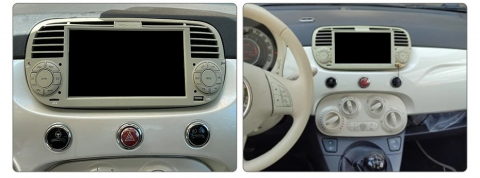 Navigatie Fiat 500 (2007-2015), Ecran 9 inch, 2GB RAM 32GB [2]