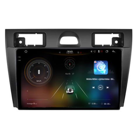 Navigatie Ford Fiesta (2002-2008), Android, Ecran 9 inch 2K, 12GB RAM 256GB, 8-core [1]