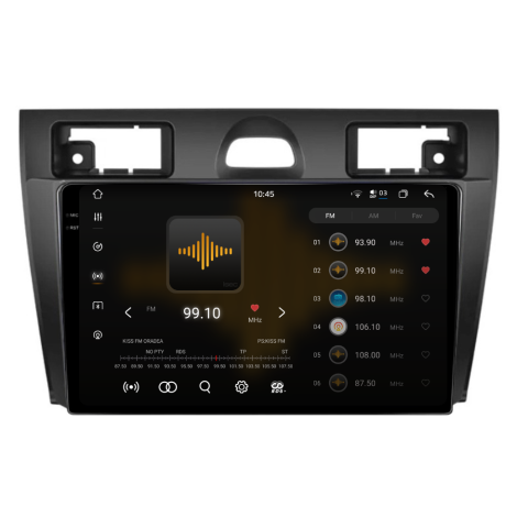 Navigatie Ford Fiesta (2002-2008), Android, Ecran 9 inch 2K, 12GB RAM 256GB, 8-core [2]