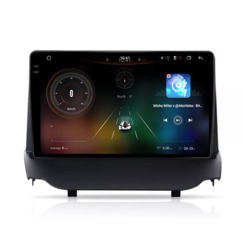 Navigatie Ford Fiesta (2009-2011), Android, Ecran 9 inch 2K, 12GB RAM 256GB, 8-core [1]