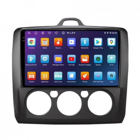 Navigatie Ford Focus (2004-2012), Android, Ecran 9 inch, 6GB RAM 128GB, 8-core [3]