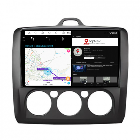 Navigatie Ford Focus (2004-2012), Android, Ecran 9 inch, 4GB RAM 64GB, 8-core [4]