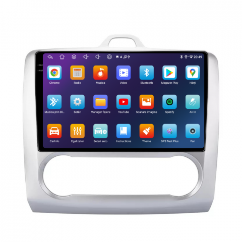 Navigatie Ford Focus (2004-2012), Android, Ecran 9 inch, 6GB RAM 128GB, 8-core [3]