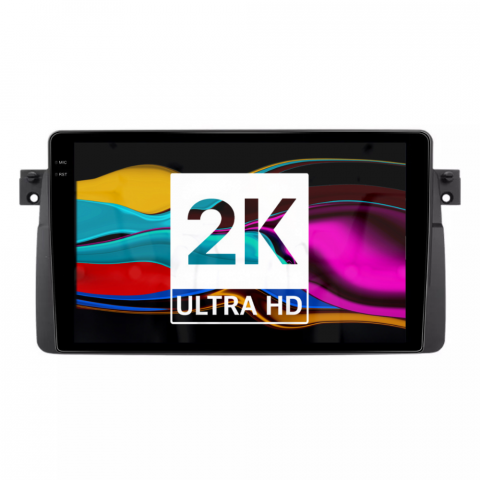 Seria 3 E46 (1999-2006) - Navigatie Bmw seria 3 e46, Android 13,Ecran 2K, 4GB RAM 64GB, Octa Core, carplay /android auto