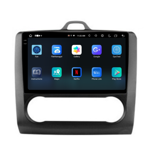 Navigatie Ford Focus 2004-2011, Android 13,Ecran 2K, 8GB RAM 256GB, Octa Core, carplay /android auto,rama negru clima [11]