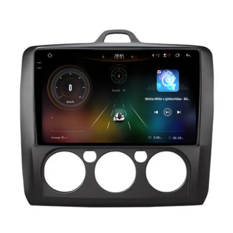 Navigatie Ford Focus (2004-2012), Android, Ecran 9 inch 2K, 12GB RAM 256GB, 8-core [1]