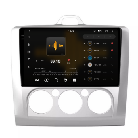 Navigatie Ford Focus (2004-2012), Android, Ecran 9 inch 2K, 12GB RAM 256GB, 8-core [2]