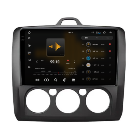 Navigatie Ford Focus (2004-2012), Android, Ecran 9 inch 2K, 12GB RAM 256GB, 8-core [2]