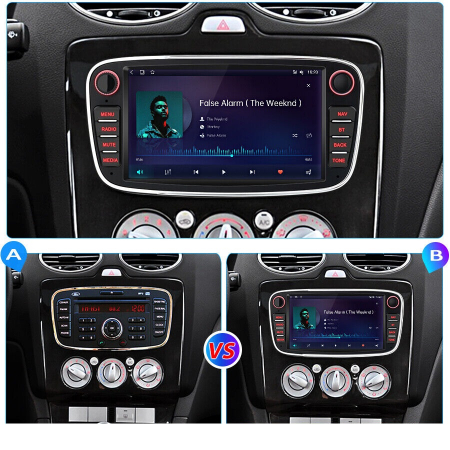 Navigatie Ford Mondeo (2003-2011), Android, 2GB RAM 32GB, negru [4]