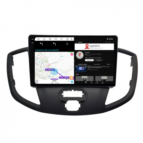 Navigatie Ford Transit (2014-2020), Android, Ecran 9 inch, 4GB RAM 64GB, 8-core [4]