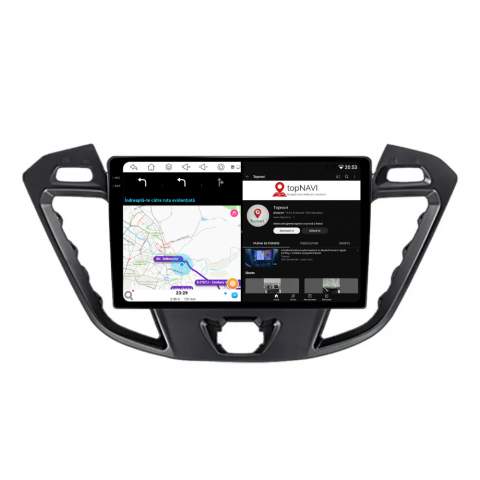 Navigatie Ford Transit Custom (2013-2020), Android, Ecran 9 inch, 6GB RAM 128GB, 8-core [3]