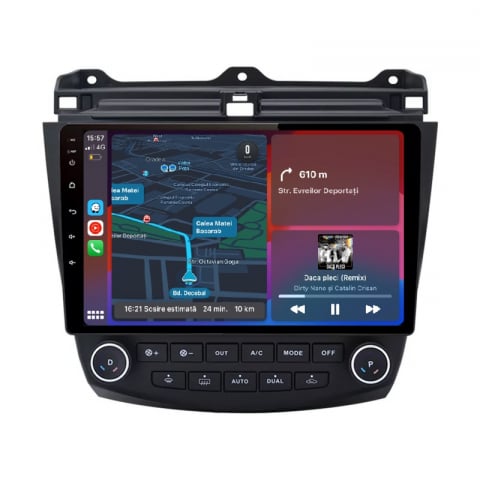 Accord (2003-2008) - Navigatie Honda Accord (2003-2008), Ecran 10 inch, 1GB RAM 32GB