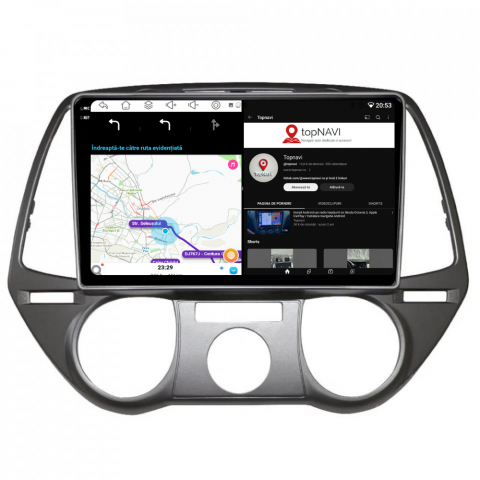 Navigatie Hyundai I20 (2008-2014), Ecran 9 inch, 6GB RAM 128GB, 8-core [3]