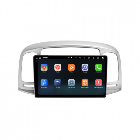 Navigatie Hyundai Accent (2007-2012), Ecran 9 inch, 8GB RAM 256GB, 8-core [2]