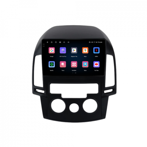 Navigatie Hyundai i30 (2007-2012), Ecran 9 inch, 4GB 64GB, 4-core, clima manuala [3]