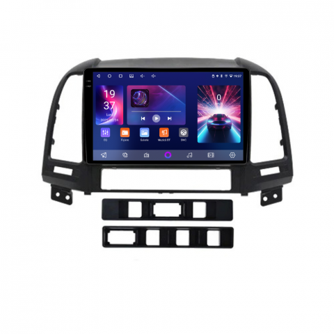 Navigatie Hyundai Santa Fe (2006-2013), Ecran 9 inch, 2GB 32GB [2]