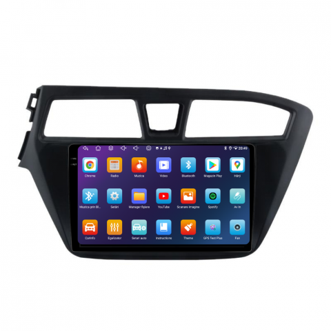 Navigatie Hyundai I20 (2014-2018), Ecran 9 inch, 4GB RAM 64GB, 8-core [3]