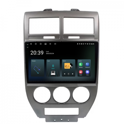 Navigatie Jeep Compass (2006-2010), Ecran 9 inch, 2GB RAM 32GB [3]