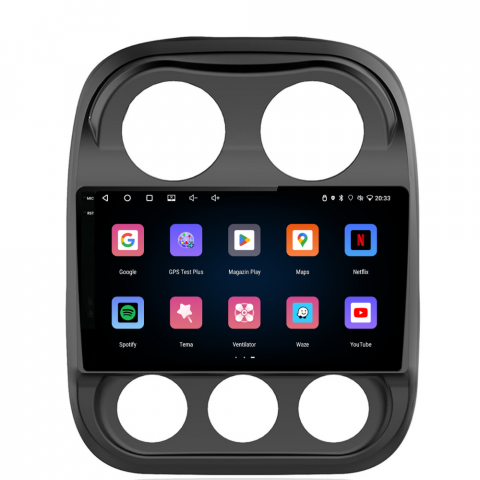 Navigatie Jeep Compass (2010-2016), Ecran 10 inch, 2GB RAM 32GB [2]