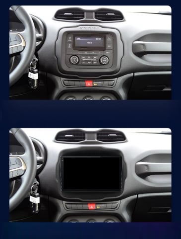 Navigatie Jeep Renegade (2016-2020), Ecran 9 inch, 4GB RAM 64GB, 4-core [5]