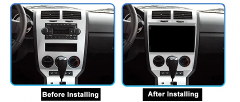 Navigatie Jeep Compass (2006-2010), Ecran 9 inch, 8GB RAM 256GB, 8-core [6]